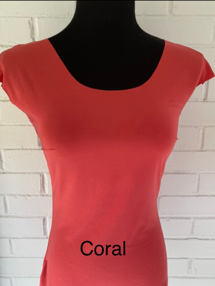 Lizzy Slip Cap Sleeve Scoop Neck Dress Slip - LE ♥