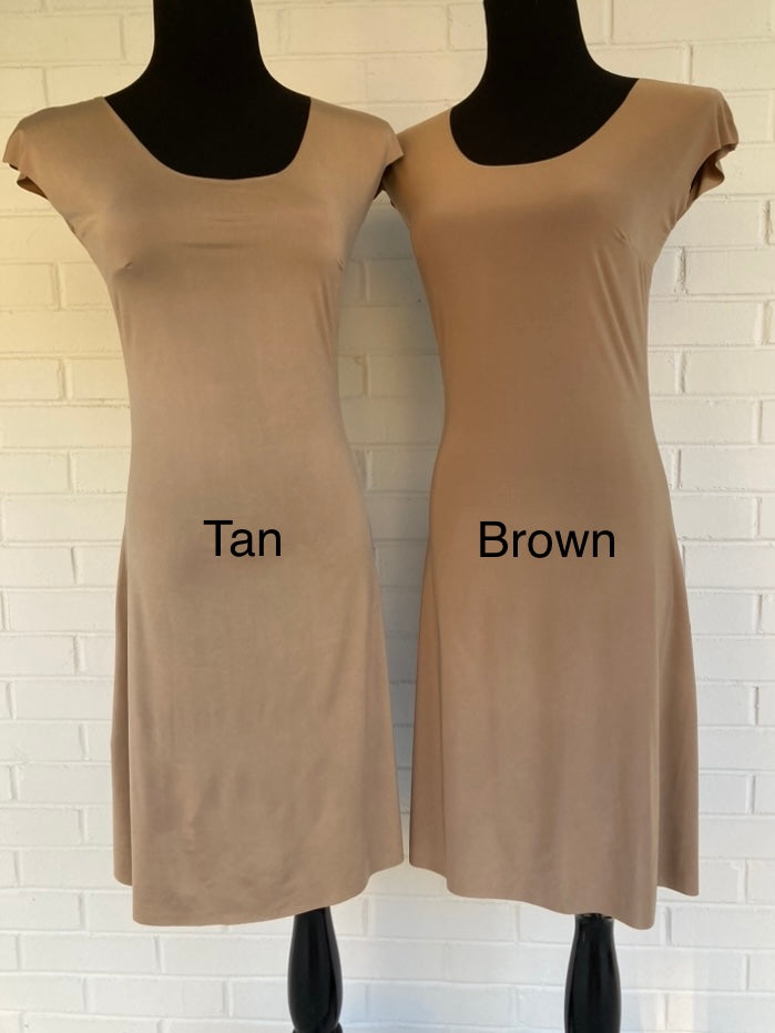 Lizzy Slip Sleeveless V-Neck Slip - Reclamation Style - Dress Length MATERNITY