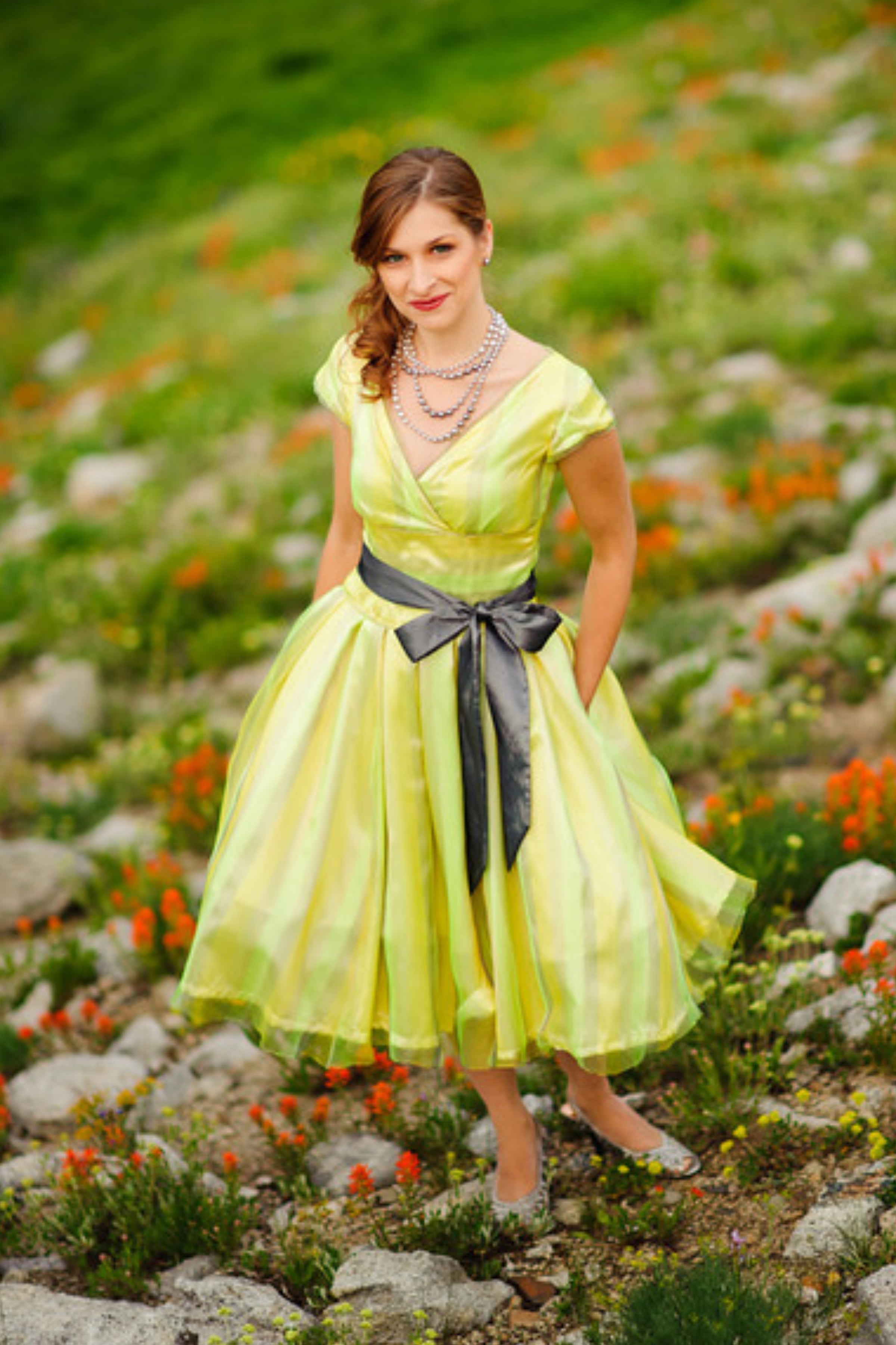 The Greer Party Dress- Rental - Betsy Couture The Greer Party Dress- Rental - Betsy Couture